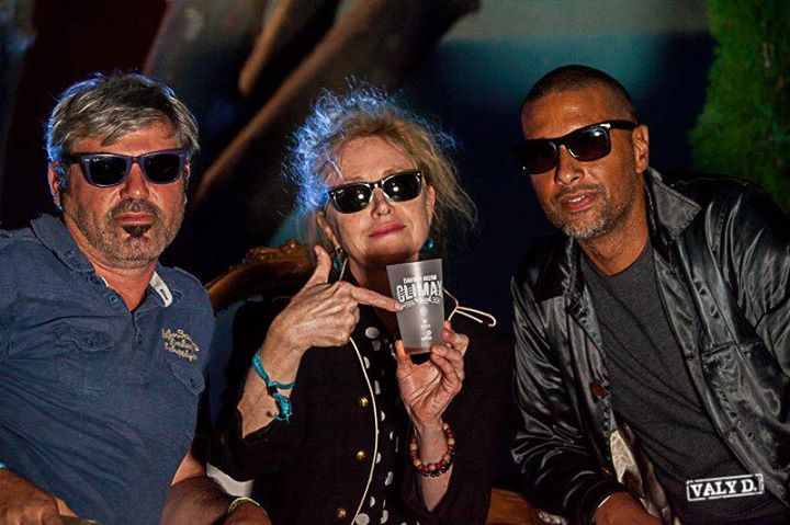 Christophe Foubert, Isabelle Camus et Antoine Chaput, la biotiful team au taquet pendant le Darwin Ocean Climax Festival #2 (2016)