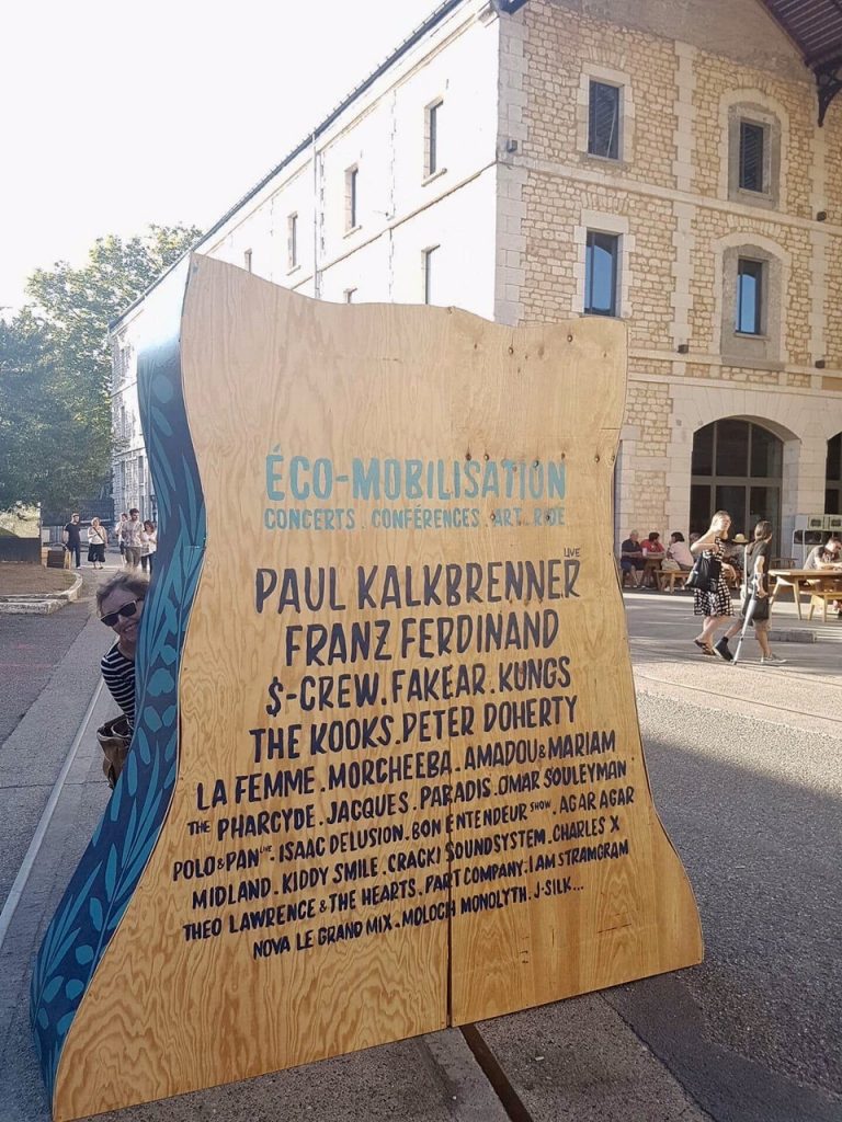 Du 7 au 10 septembre ecomobilisation à Bordeaux et programmation musicale high level