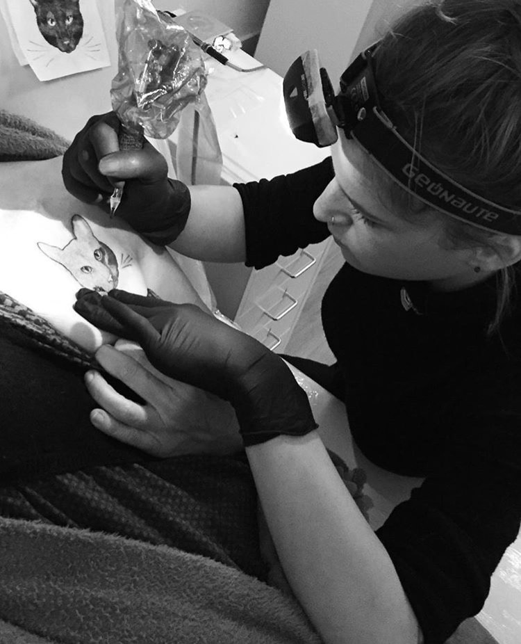 Tattoo, chat, SerialBlogeuse, Marie-Alice Ink