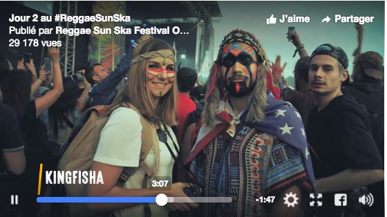 Jaune, vert, rouge, les couleurs du Reggae Sun Ska Festival pour Serial Blogueuse