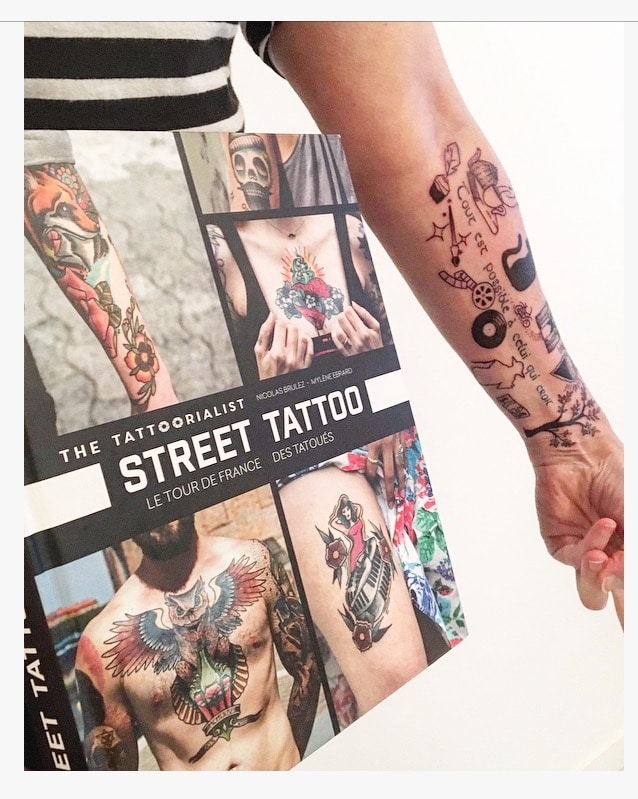 Tattoo 4 d'une serial blogueuse tatouée par Pink Pain Tattoo