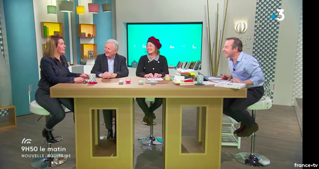 9h50 le matin en Nouvelle Aquitaine sur France 3 Limousin.
