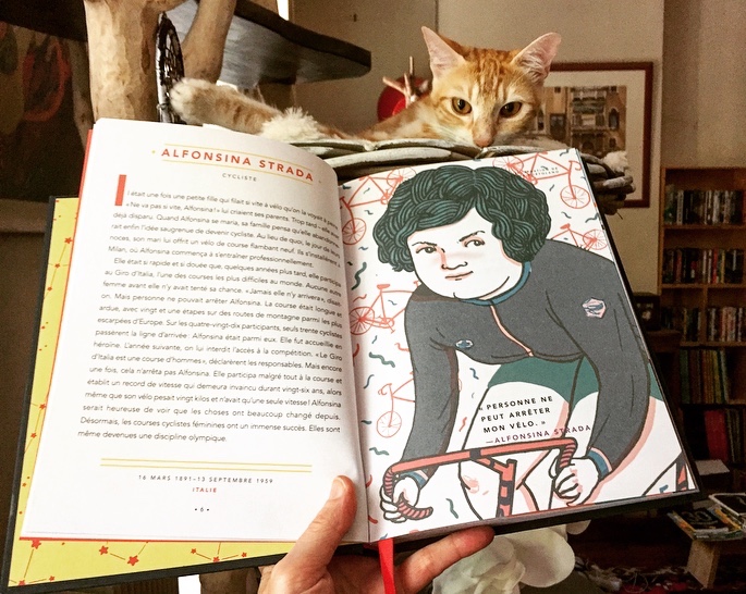 Alfonsina Strada illustrée par Cristina Portolano