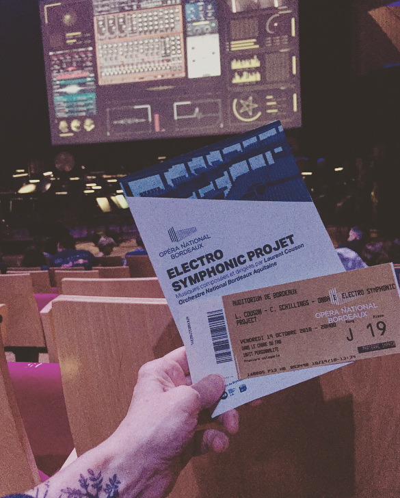 Ma première fois à l'Auditorium de l'Opéra de Bordeaux avec Laurent Couson