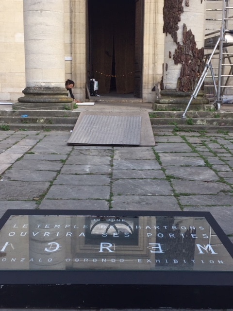 Work art in progress au Temple des Chartrons