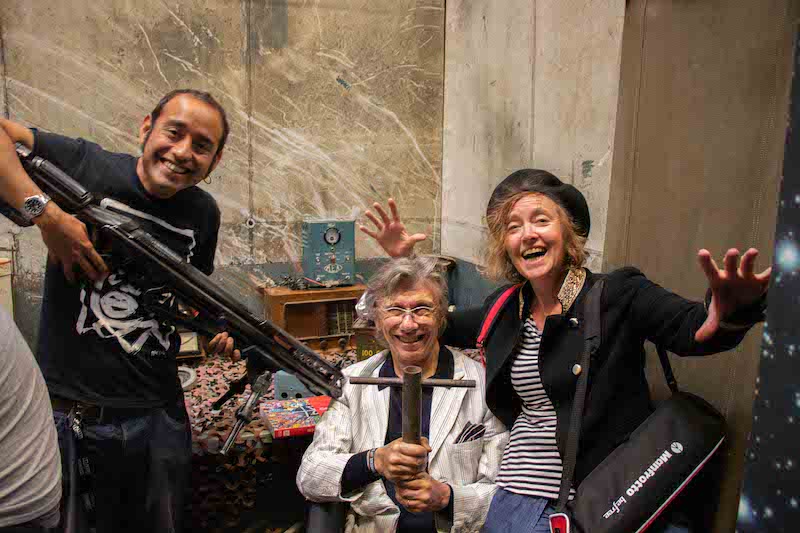 Dans le carré VIP