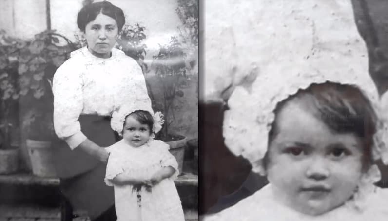 Berthe Guilhem enfant